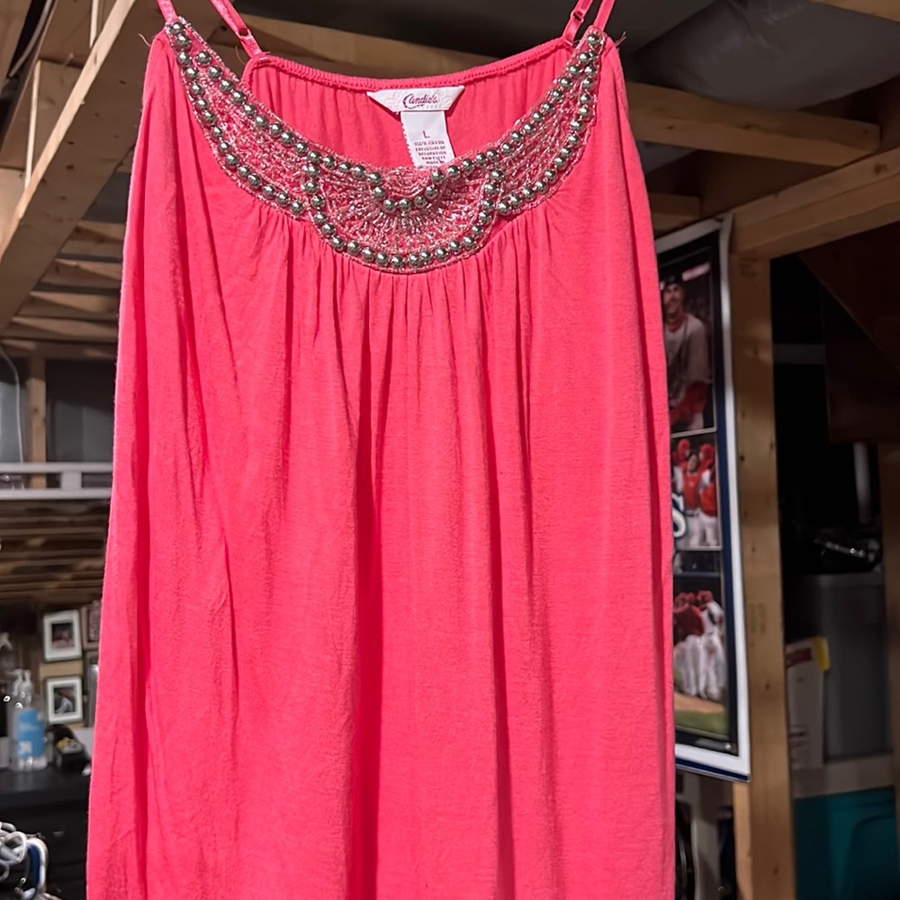 Candie’s Pink Tank Top